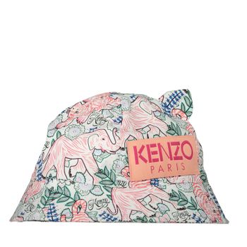 Kenzo 90007 baby hoedje wit Afbeelding van Kenzo 90007 baby hoedje wit