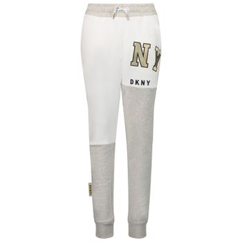 DKNY D34A59 kinderbroek grijs Afbeelding van DKNY D34A59 kinderbroek grijs