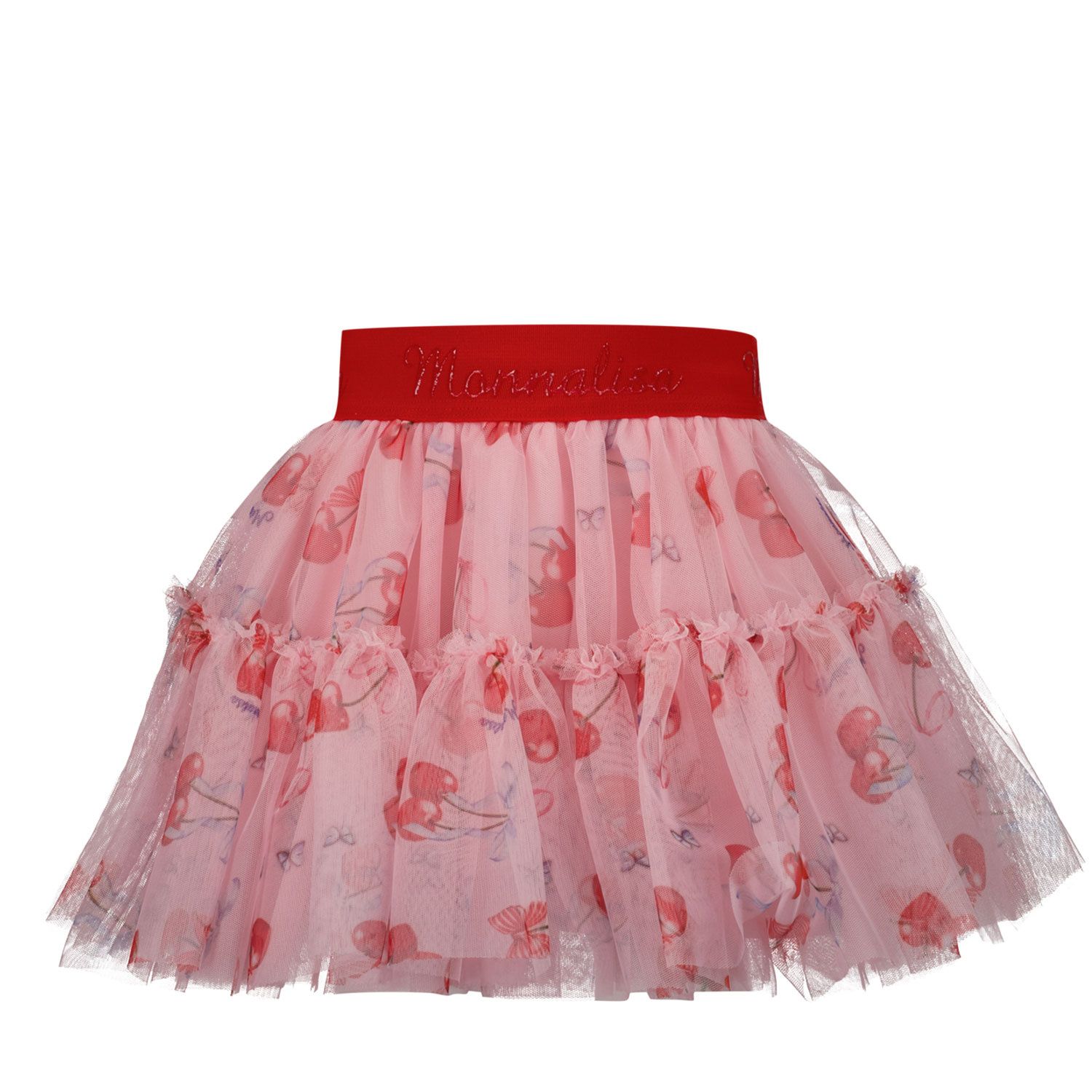 Picture of MonnaLisa 319702 baby skirt light pink