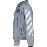 Picture of Off-White OBYE001S2DEN001 kids jacket blue