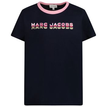Marc Jacobs W15614 kinder t-shirt navy Afbeelding van Marc Jacobs W15614 kinder t-shirt navy