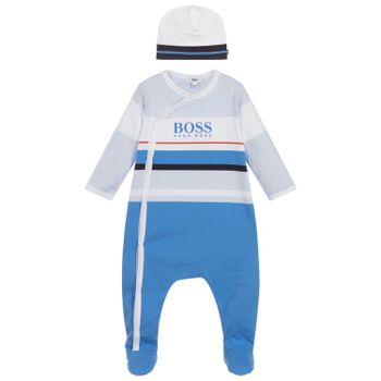 Boss J98275 boxpakje blauw Afbeelding van Boss J98275 boxpakje blauw