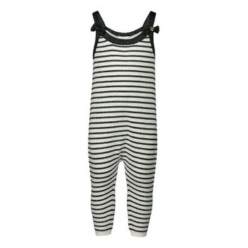 Liu Jo H69036 baby jumpsuit off white/zwart Afbeelding van Liu Jo H69036 baby jumpsuit off white/zwart