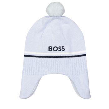 Boss J91133 babymutsje licht blauw Afbeelding van Boss J91133 babymutsje licht blauw
