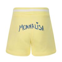 Picture of MonnaLisa 399405 baby shorts yellow