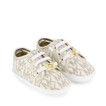 Michael Kors MK100050 babyschoenen off white Afbeelding van Michael Kors MK100050 babyschoenen off white