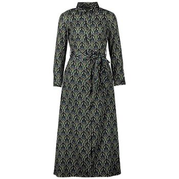 EST'SEVEN SOFT RIODRESS dames jurk groen Afbeelding van EST'SEVEN SOFT RIODRESS dames jurk groen