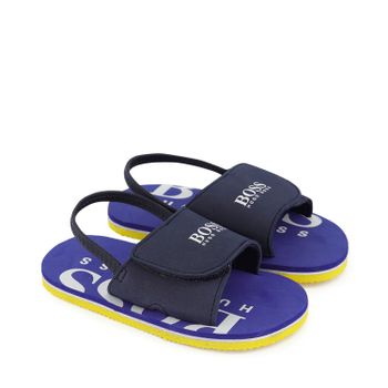 Boss J09123 kinderslippers navy Afbeelding van Boss J09123 kinderslippers navy
