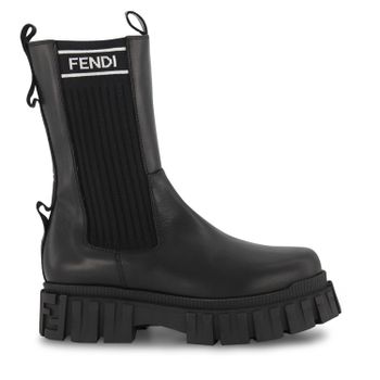 Fendi JFR338 AC7J kinderlaarzen zwart Afbeelding van Fendi JFR338 AC7J kinderlaarzen zwart