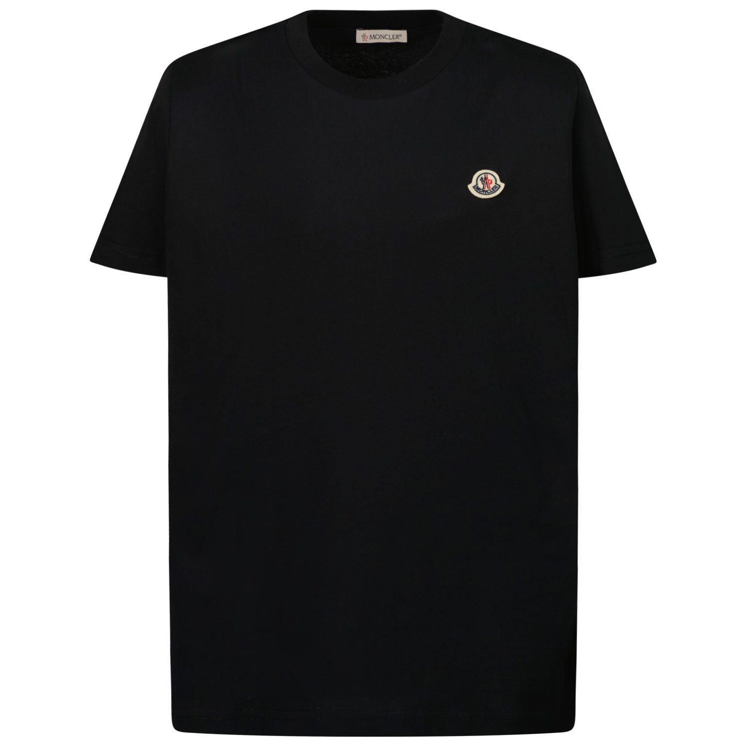 Afbeelding van Moncler 8C00035 kinder t-shirt zwart