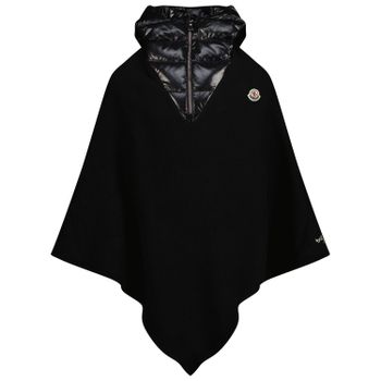 Moncler 9543G000010U077 Kindermantel Schwarz Bild von Moncler 9543G000010U077 Kindermantel Schwarz