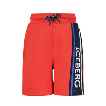 Iceberg BFICE1106B baby shorts rood Afbeelding van Iceberg BFICE1106B baby shorts rood