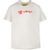 Off-White OBAA002S22JER003 kinder t-shirt wit/rood