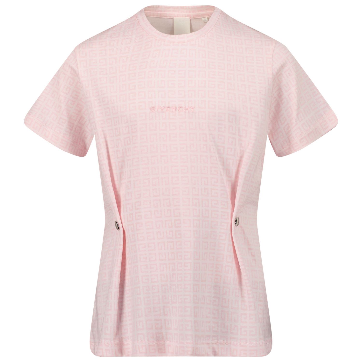 Picture of Givenchy H15245 kids t-shirt light pink