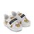 Moschino 68712 baby sneakers white