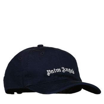 Palm Angels PBLB002F21FAB001 kinderpet navy Afbeelding van Palm Angels PBLB002F21FAB001 kinderpet navy