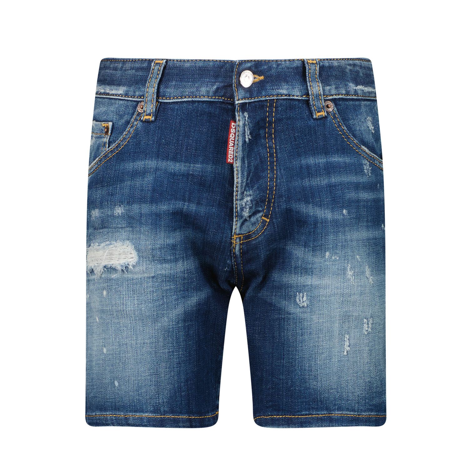 Picture of Dsquared2 DQ0789 kids shorts jeans