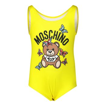 Moschino MCL00A baby badkleding geel Afbeelding van Moschino MCL00A baby badkleding geel