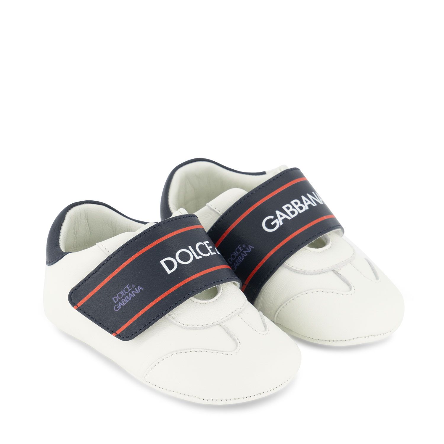 Afbeelding van Dolce & Gabbana DK0132 AO886 babyschoenen wit