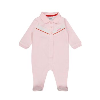 Boss J97198 Babystrampelanzug Hellrosa Bild von Boss J97198 Babystrampelanzug Hellrosa