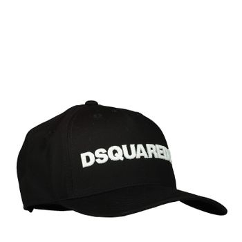 Dsquared2 DQ03YM Kinder-Schirmmütze Schwarz Bild von Dsquared2 DQ03YM Kinder-Schirmmütze Schwarz