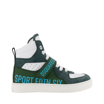 Dsquared2 72139 kindersneakers groen Afbeelding van Dsquared2 72139 kindersneakers groen