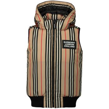 Burberry 8022089 kinder bodywarmer beige Afbeelding van Burberry 8022089 kinder bodywarmer beige