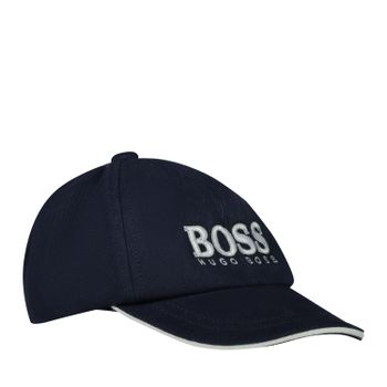 Boss J01105 baby petje navy Afbeelding van Boss J01105 baby petje navy