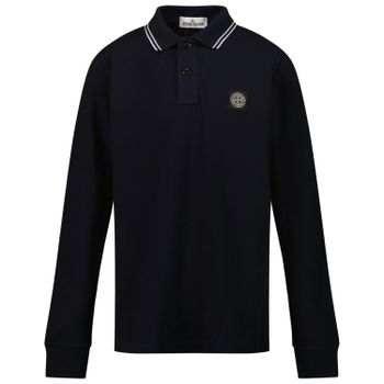 Stone Island 771620748 kinder polo navy Afbeelding van Stone Island 771620748 kinder polo navy