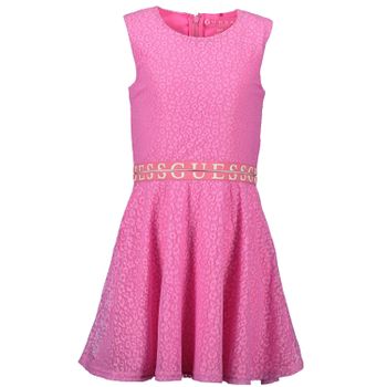 Guess K02K25 kinderjurk fuchsia Afbeelding van Guess K02K25 kinderjurk fuchsia