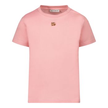 Dolce & Gabbana L2JTAZ G7BDN baby t-shirt licht roze Afbeelding van Dolce & Gabbana L2JTAZ G7BDN baby t-shirt licht roze
