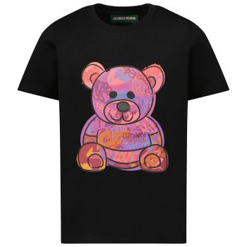 Coccinelle COCC1 kinder t-shirt zwart Afbeelding van Coccinelle COCC1 kinder t-shirt zwart