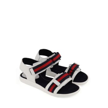 Gucci 257761 kindersandalen wit Afbeelding van Gucci 257761 kindersandalen wit