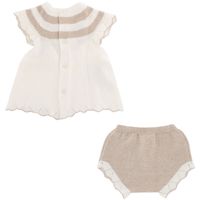 Picture of Mayoral 1201 baby playsuit taupe