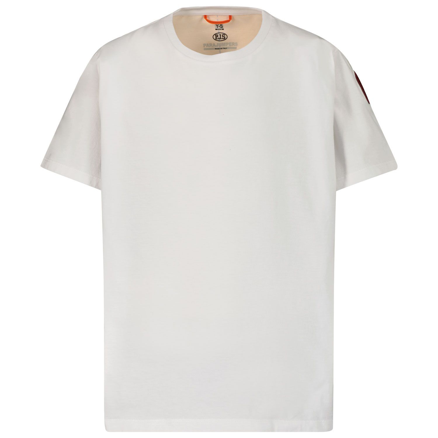 Picture of Parajumpers PBTEEIT62 kids t-shirt off white