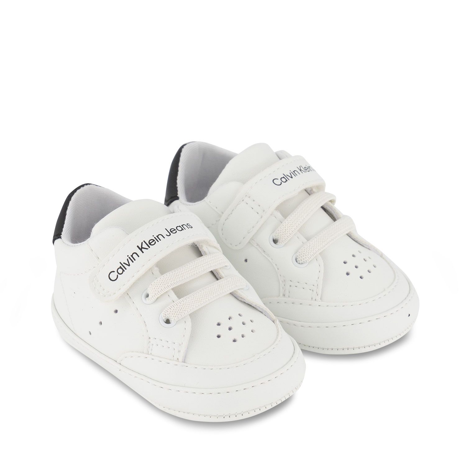 Picture of Calvin Klein 80100 baby sneakers white