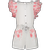 MonnaLisa 179201 kinder jumpsuit wit/roze
