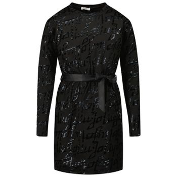 Liu Jo GF1118 kinderjurk zwart Afbeelding van Liu Jo GF1118 kinderjurk zwart