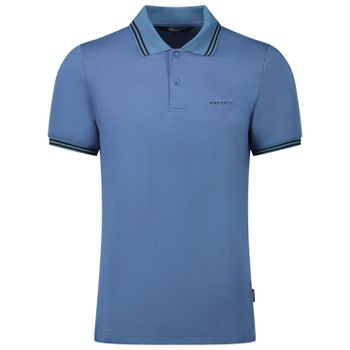 Airforce HRM0655 heren polo blauw Afbeelding van Airforce HRM0655 heren polo blauw