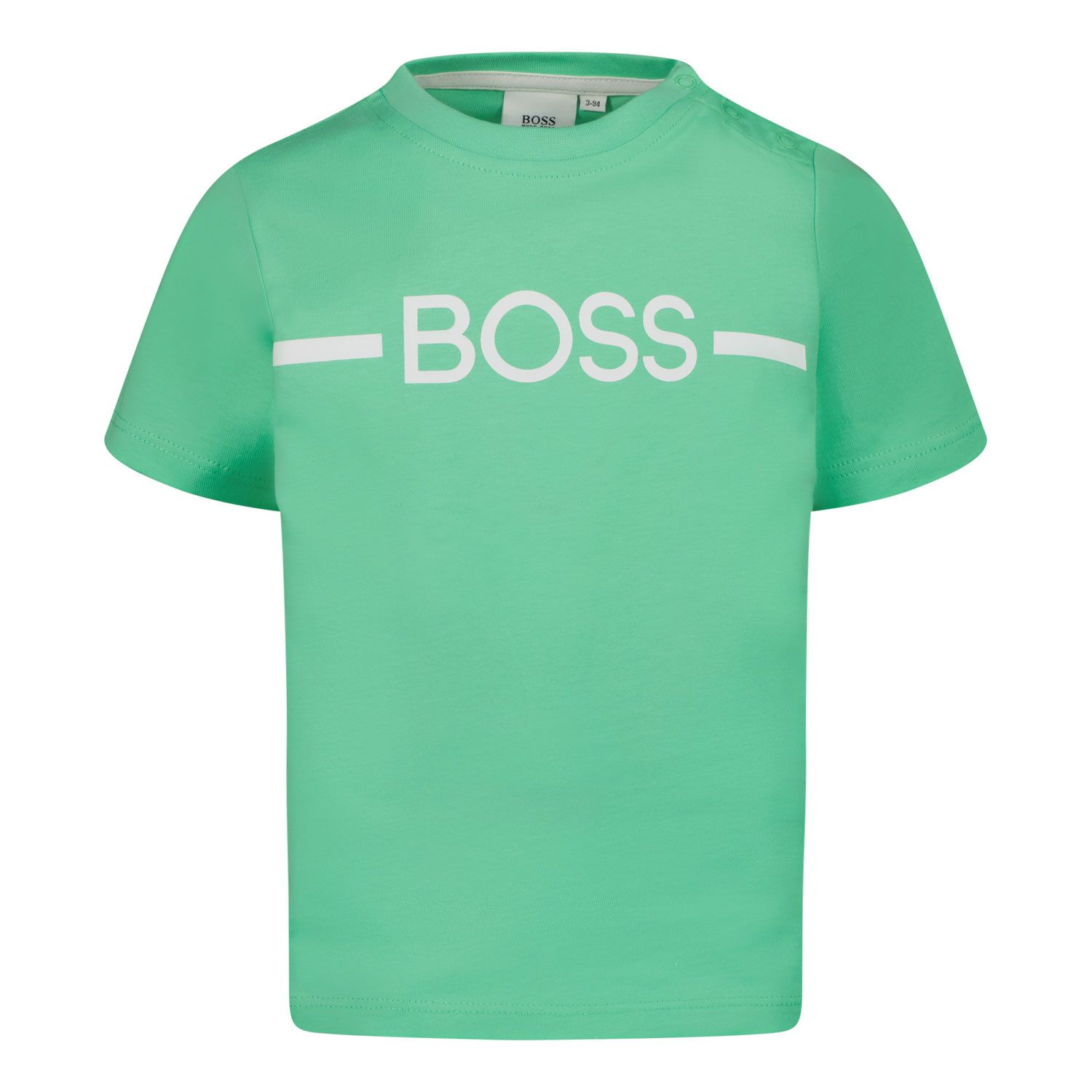 Afbeelding van Boss J05908 baby t-shirt groen