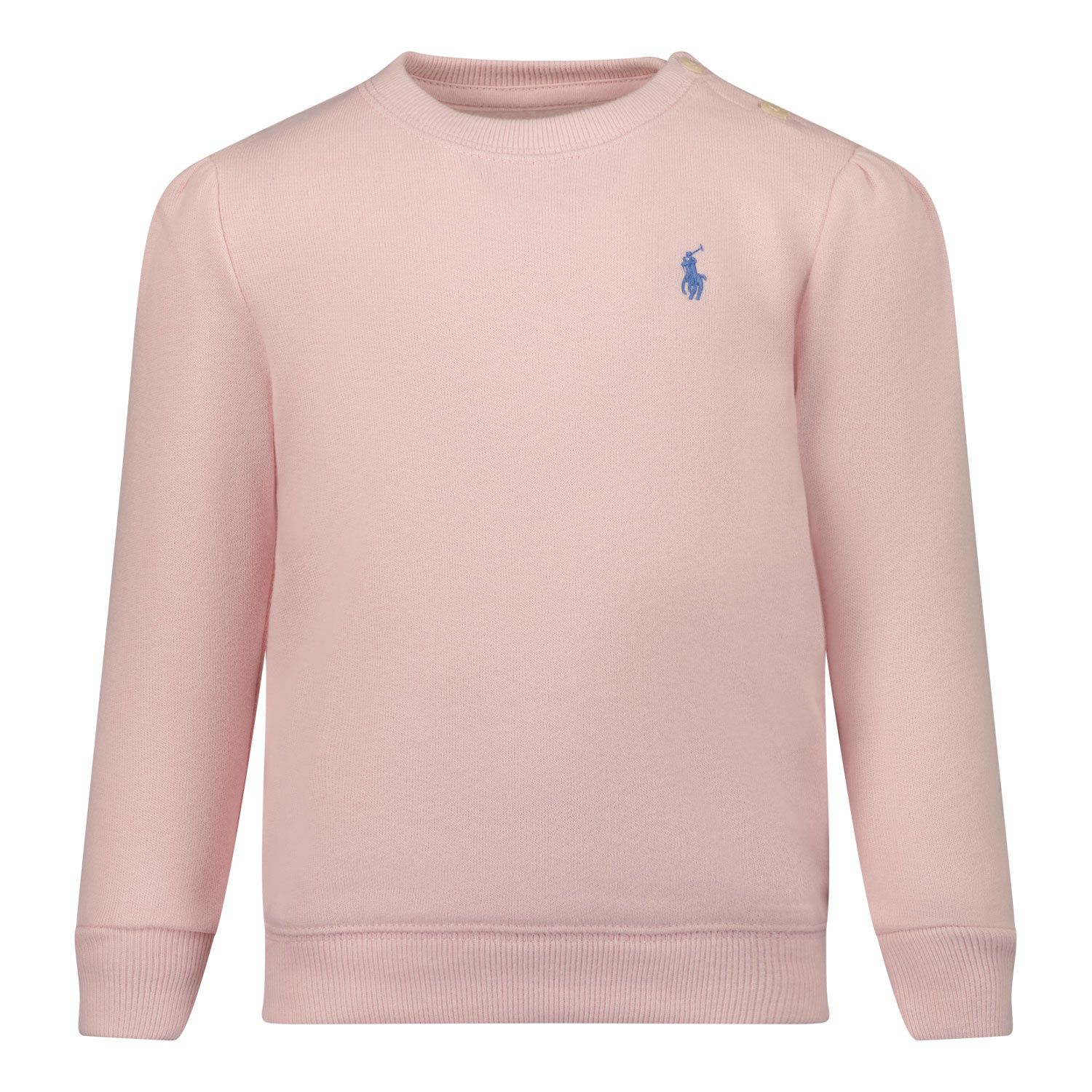 Picture of Ralph Lauren 310844839 baby sweater light pink