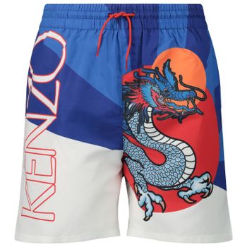 Kenzo 38508 kinder zwemkleding cobalt blauw Afbeelding van Kenzo 38508 kinder zwemkleding cobalt blauw
