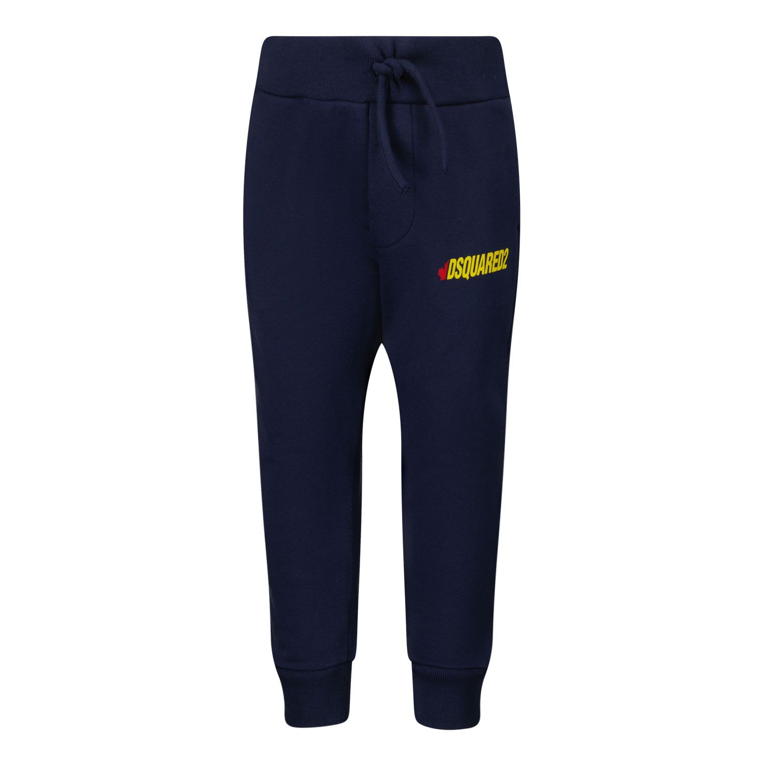 Picture of Dsquared2 DQ0838 baby pants navy