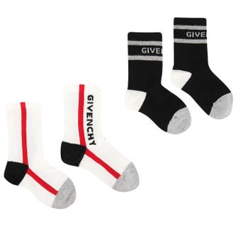 Givenchy H00022 babysokjes wit Afbeelding van Givenchy H00022 babysokjes wit