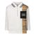 Burberry 8040910 baby polo wit