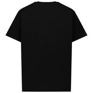 Afbeelding van Off-White OBAA002C99JER003 kinder t-shirt zwart/blauw