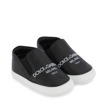 Dolce & Gabbana DK0119 AB535 babysneakers zwart/wit Afbeelding van Dolce & Gabbana DK0119 AB535 babysneakers zwart/wit