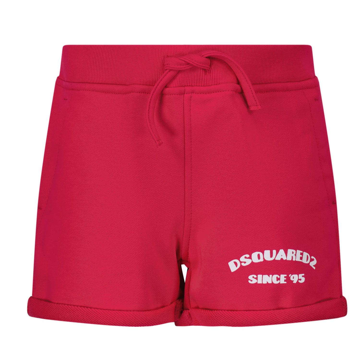 Picture of Dsquared2 DQ0853 baby shorts fuchsia