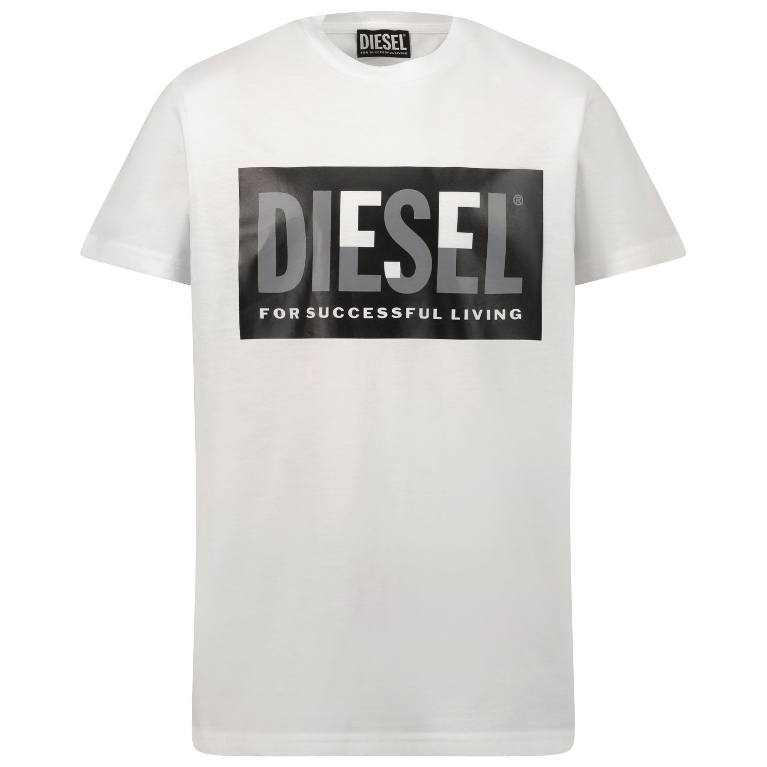 Afbeelding van Diesel J00581 kinder t-shirt wit
