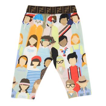 Fendi BFF131 baby legging licht roze Afbeelding van Fendi BFF131 baby legging licht roze
